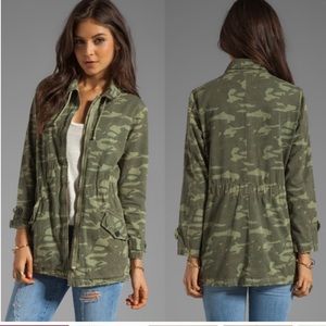 Monrow Camo Jacket SIZE Medium